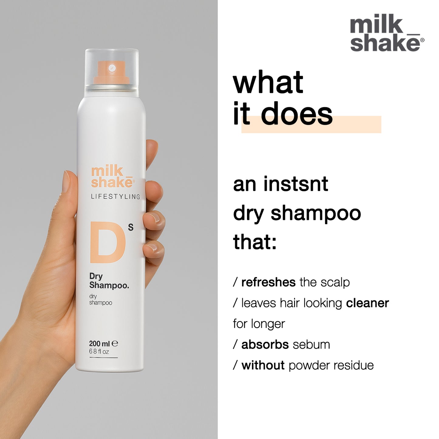 milk_shake lifestyling dry shampoo magic scent