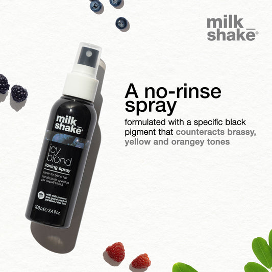 milk_shake icy blond toning spray