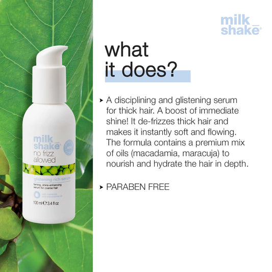 milk_shake no frizz allowed glistening rich serum