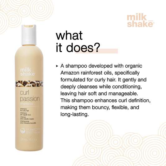milk shake Curl Passion Shampoo- What it Does?