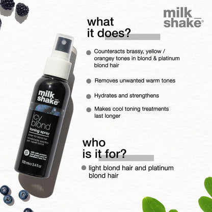 milk_shake icy blond toning spray
