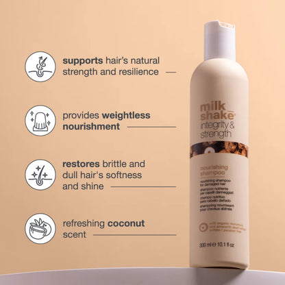milk_shake integrity & strength nourishing shampoo