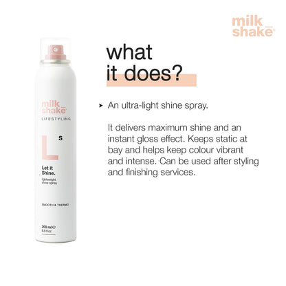 milk_shake lifestyling let it shine spray