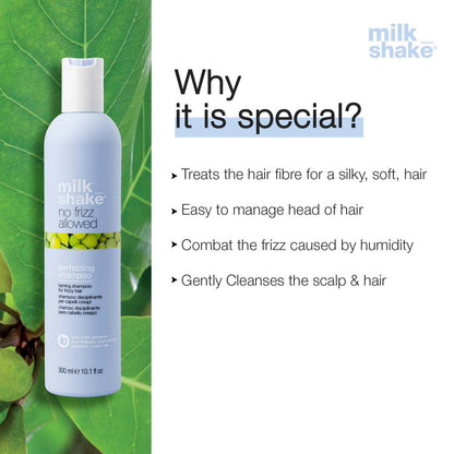 milk_shake no frizz allowed perfecting shampoo