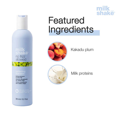 milk_shake no frizz allowed perfecting shampoo