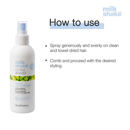 milk_shake no frizz allowed amazing anti-humidity spray