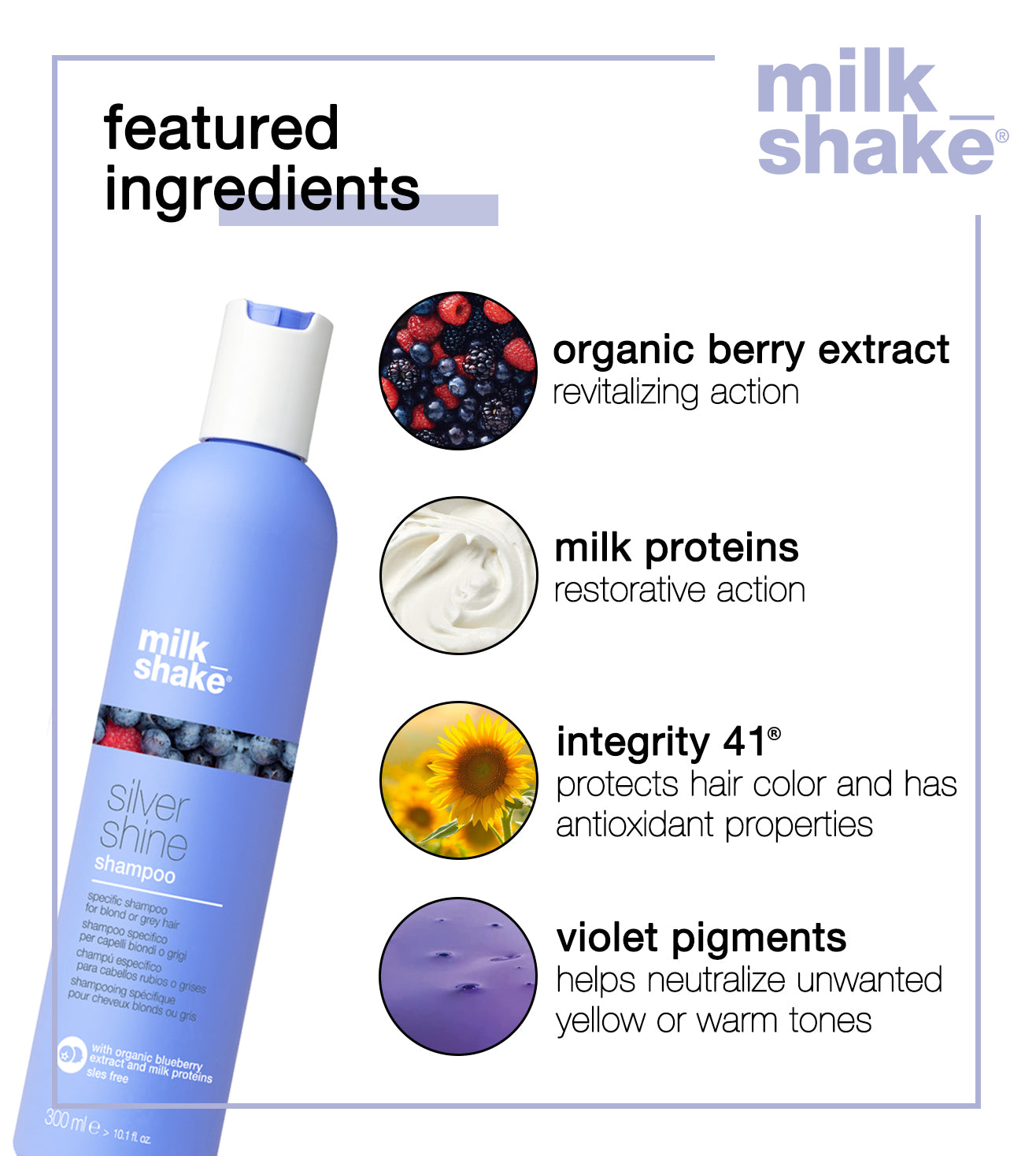 pakke efter det aflivning milk_shake silver shine shampoo – milkshakeindia