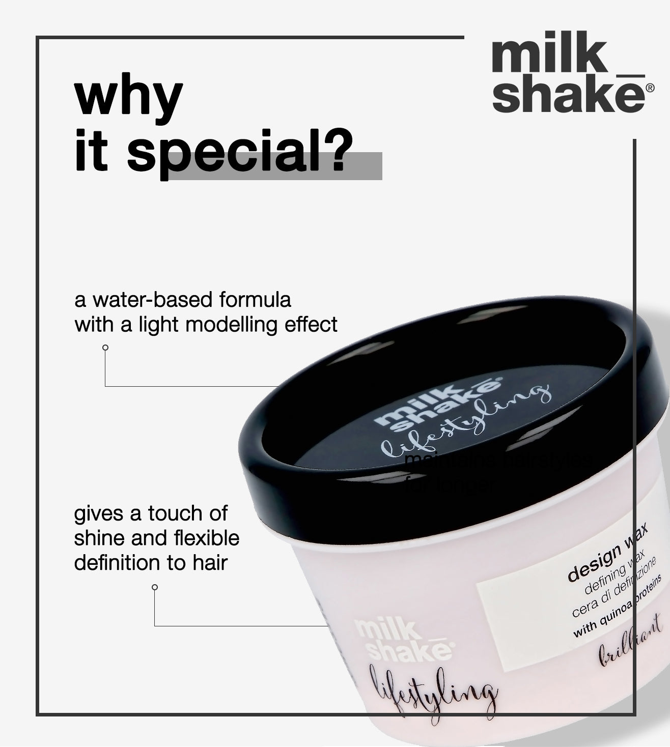 milk_shake® lifestyling design wax